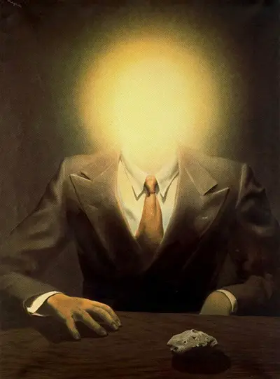 The Pleasure Principle (Portrait of Edward James) Rene Magritte